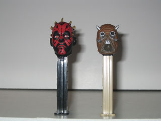 Darth maul pez shop dispenser